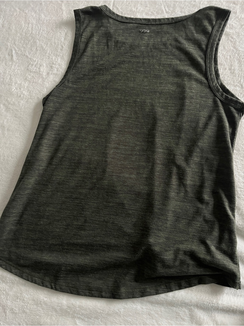 DSG Olive Skort with mesh shorts and Tie waist Tank, Matching Bralette - Picture 8 of 12